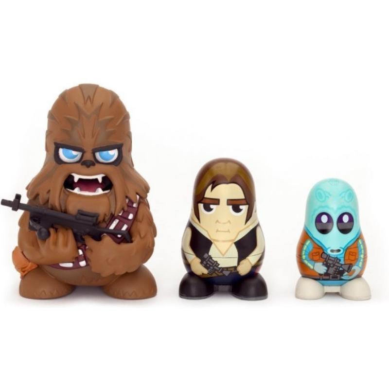 FUNKO ACTION FIGURES FUNKO CHUBBY RUSSIAN DOLLS: STAR WARS